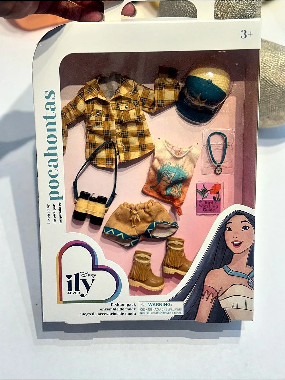 Disney Pocahontas fashion pack Brown & Blue